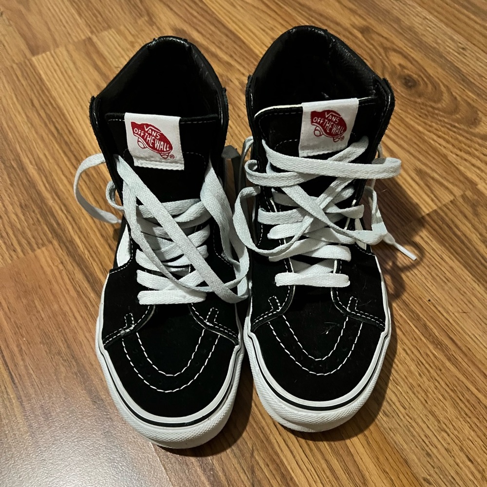 Vans high top shoes